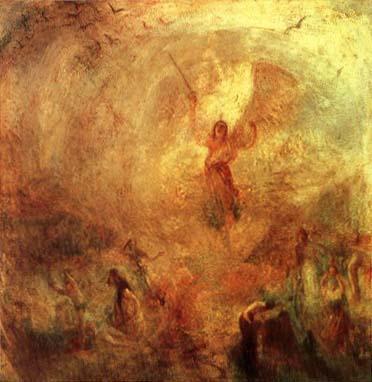 Joseph Mallord William Turner The Angel Standing in the Sun oil painting picture